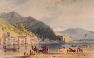 El Hurduwar - donde el Ganges entra en las Llanuras de Hindoostan, c1786-1791 de William Daniell
