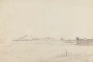 Vista de Monghyr, Bihar de William Daniell
