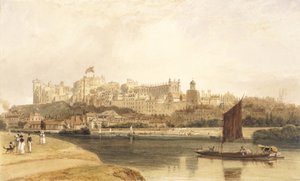 Castillo de Windsor de William Daniell