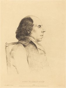 John Flaxman de William Daniell after George Dance II