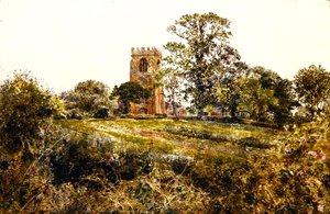 Iglesia de Shotwick, Cheshire de William Davis