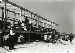 Escena de Playa, Coney Island, c.1910-21 de William Davis Hassler
