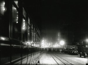 Vista Nocturna cerca de Times Square, c.1919-20 de William Davis Hassler