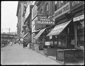 Señal de Telégrafo Postal, 1906 Broadway, Ciudad de Nueva York, 18 de agosto de 1916