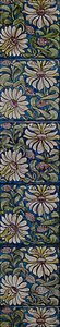 Panel de azulejos de madreselva de William de Morgan