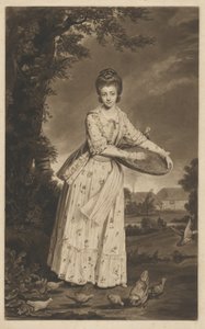 Sra. Pelham de William Dickinson after Sir Joshua Reynolds