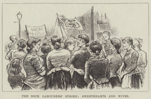La Huelga de los Trabajadores del Muelle, Novias y Esposas de William Douglas Almond
