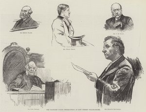 La acusación de la Unión Hansard en el Tribunal de Policía de Bow Street de William Douglas Almond