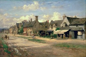 La calle principal, Broadway, Worcestershire