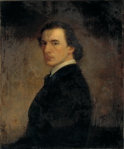 Retrato del artista, a los 23 años, ca. 1860 de William Edgar Marshall