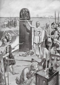 Delimitación de la frontera de Lagash (litografía)