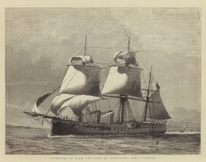 Partida de SAR el Duque de Edimburgo, HMS Sultan
