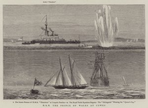 SAR el Príncipe de Gales en Cowes de William Edward Atkins