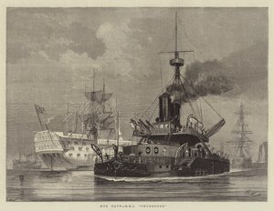 Nuestra Armada, HMS Thunderer de William Edward Atkins