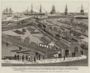 Extensión ferroviaria en Portsmouth, la nueva estación del puerto