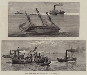 El intento de levantar el HMS Eurydice