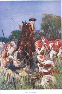 Clive en Plassey de William Edward Stott