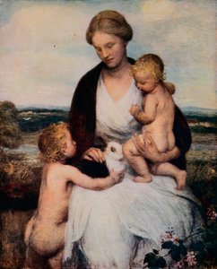 Mis pensamientos son mis hijos, c1900 de William Edward Stott