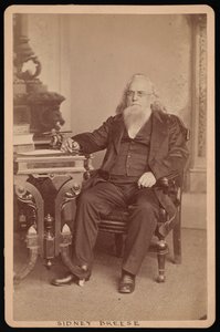 Retrato de Sidney Breese 1800-1878, antes de 1878 de William Emory Bowman