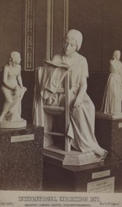 Estatuas en exhibición en la Exposición Internacional, Londres
