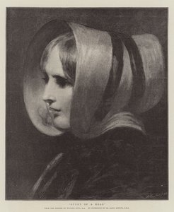 Estudio de una Cabeza de William Etty