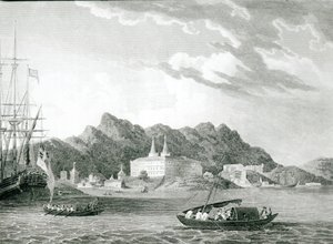 Puerto de Río de Janeiro, con el Monasterio Benedictino de William F. Wilson