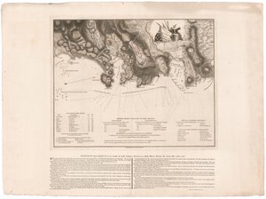 Un plano de Ste. Lucie por Faden de William Faden