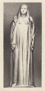 Figura de la catedral de Peterborough de William Fairland after John Flaxman