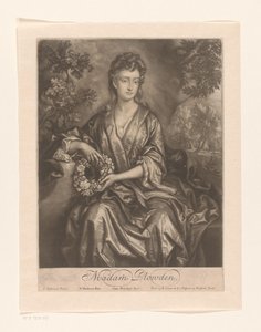 Retrato de Sarah Chicheley
Señora Plowden (título en el objeto) de William Faithorne (I)