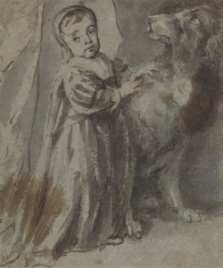 Carlos II de niño de William Faithorne
