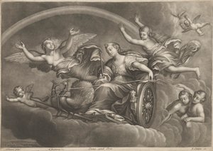 Juno e Iris de William Faithorne