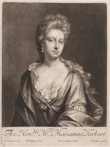 Honorable Sra. Marianne Herbert de William Faithorne