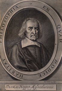 Thomas Hobbes, filósofo inglés, c. 1668 1894