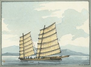Barco piloto chino de Macao