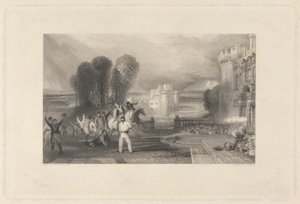 Mannering, Hazlewood y Contrabandistas de William Finden