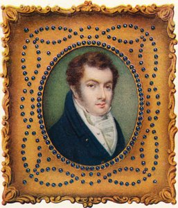 Retrato de Washington Irving, c. 1820