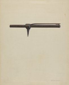 Trampa de pistola, c. 1936 de William Frank