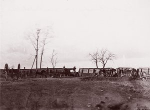 Fuerte Brady, Virginia, cerca de Dutch Gap