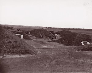 Fuerte Darling, Río James, 1865 de William Frank Browne.