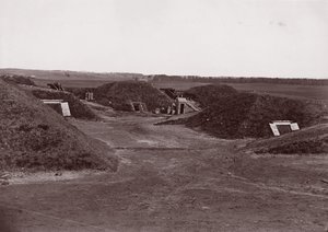 Fort Darling, Río James, ca. 1865