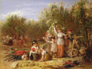 El jardín de lúpulo de William Frederick Witherington