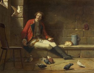 El prisionero y sus invitados de William Frederick Yeames