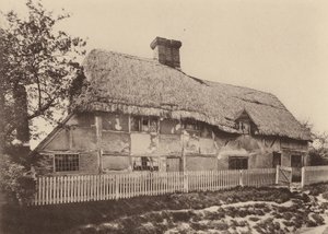 En Burwash, Sussex (foto en blanco y negro) de William Galsworthy Davie