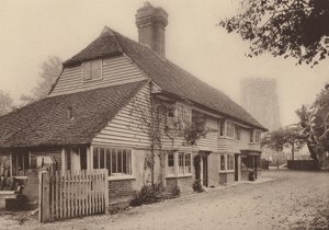 En Hawkhurst, Kent (foto en blanco y negro) de William Galsworthy Davie