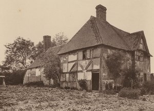 En Little Dixter, Northiam, Sussex (foto en blanco y negro) de William Galsworthy Davie