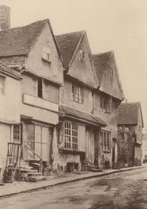 En Midhurst, West Sussex (foto en blanco y negro) de William Galsworthy Davie