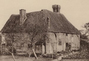 En Smallbridge, Horsmonden, Kent (foto en blanco y negro) de William Galsworthy Davie