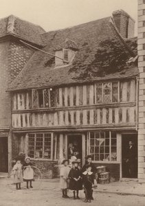 En Tenterden, Kent (foto en blanco y negro) de William Galsworthy Davie