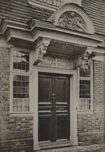 Puerta, Burwash, Sussex (foto en b/n) de William Galsworthy Davie