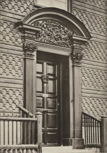 Puerta, Cranbrook, Kent (foto en b/n) de William Galsworthy Davie